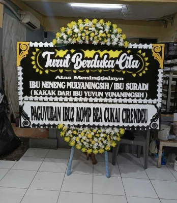 Papan Bunga di Margamulya Bekasi Utara